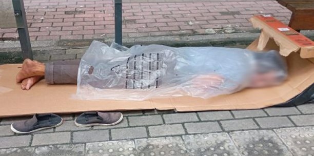 Cena angustiante pode ser vista por quem passa pela Av. Conda da Boa Vista. Foto: Genival Paparazzi/Divulgação