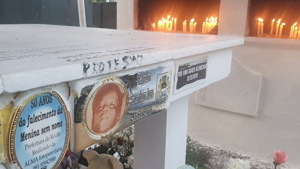 Ninguém nunca soube a identidade daquela menina morta em 1970. Foto: Wagner Oliveira