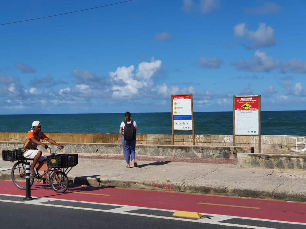 Onde antes havia palafitas, hoje fica a Av. Brasília Formosa. Foto: Wagner Oliveira